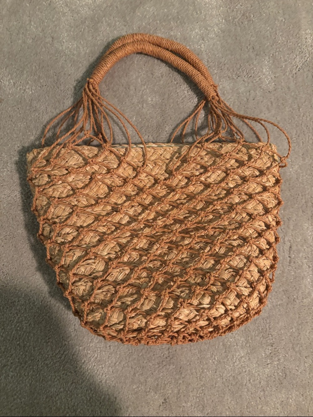 Straw Raffia Purse